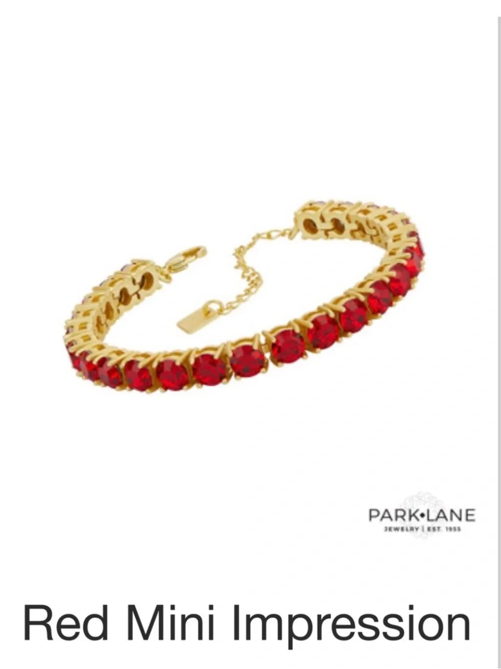 Park Lane red mini impression Tennis Bracelet